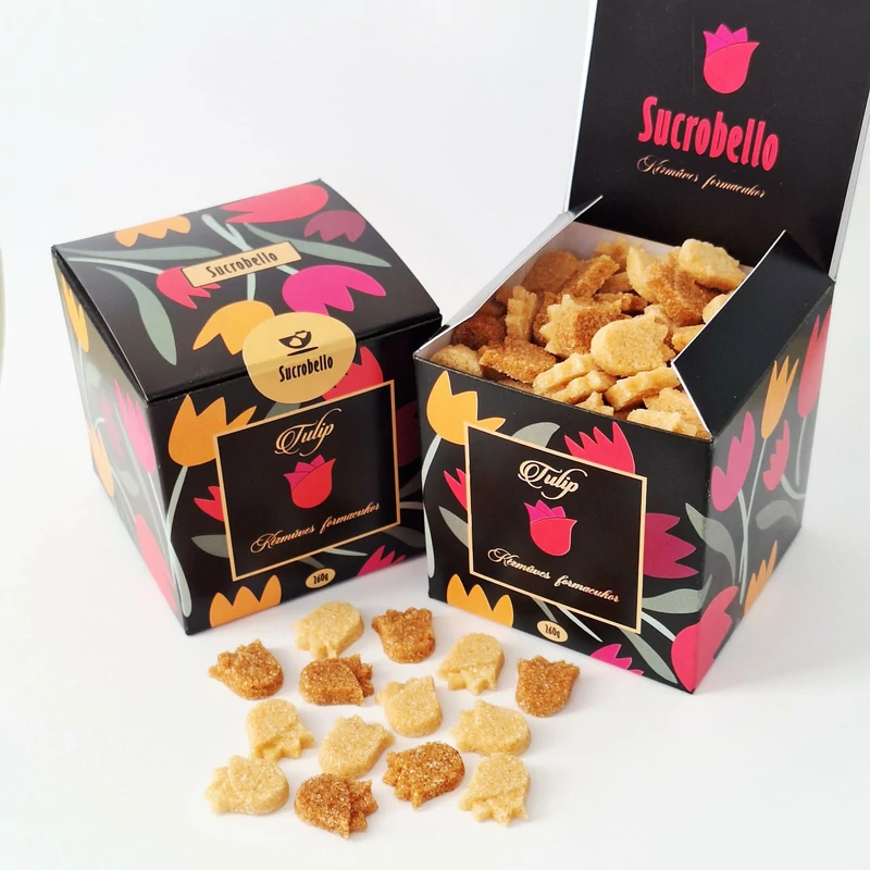 Tulipán MAXIBOX fekete